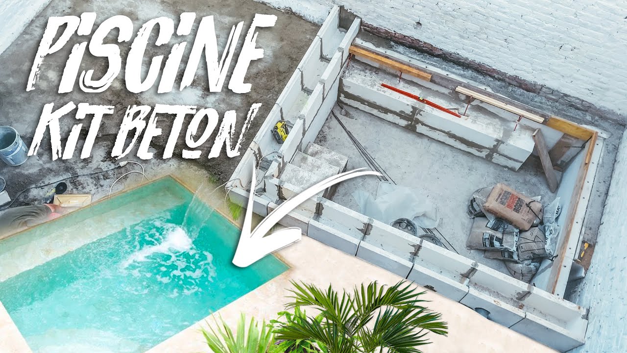 CE KIT BÉTON POUR CONSTRUIRE LA PISCINE EST RÉVOLUTIONNAIRE (part 1) - EP74