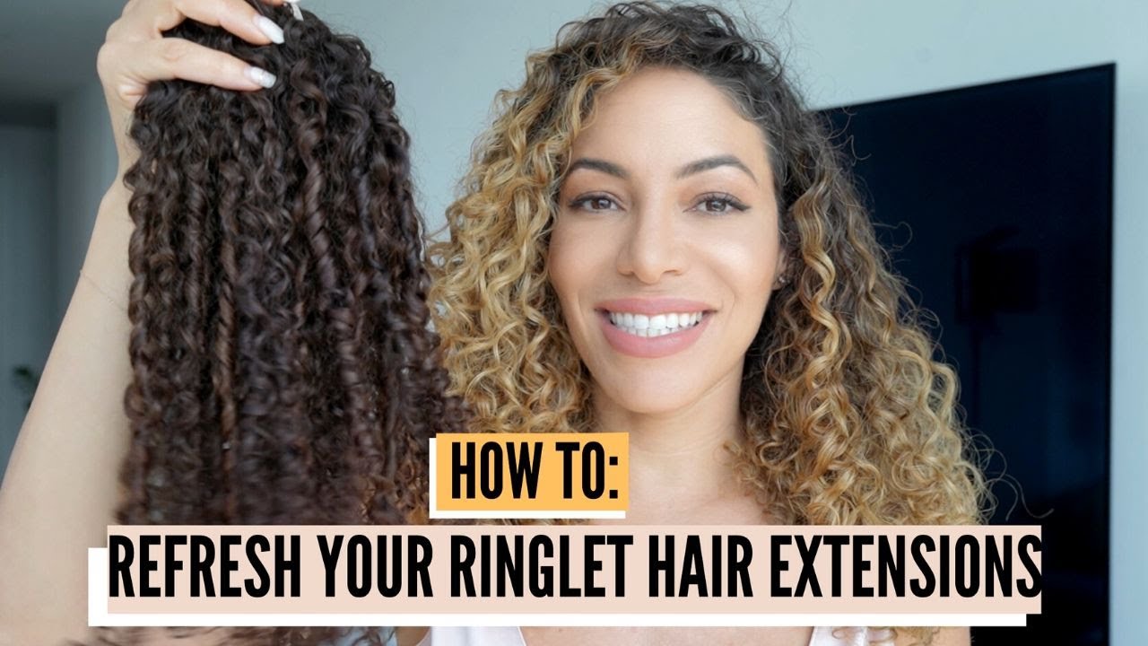 How to Refresh Your Ringlet Hair Extensions | Bebonia Curly Clip-In Hair Extensions