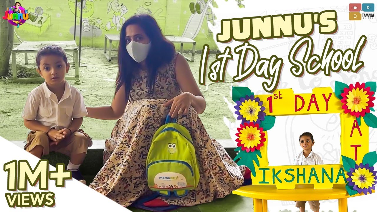 Junnu's 1st Day School || It’s me Junnu || Tamada Media