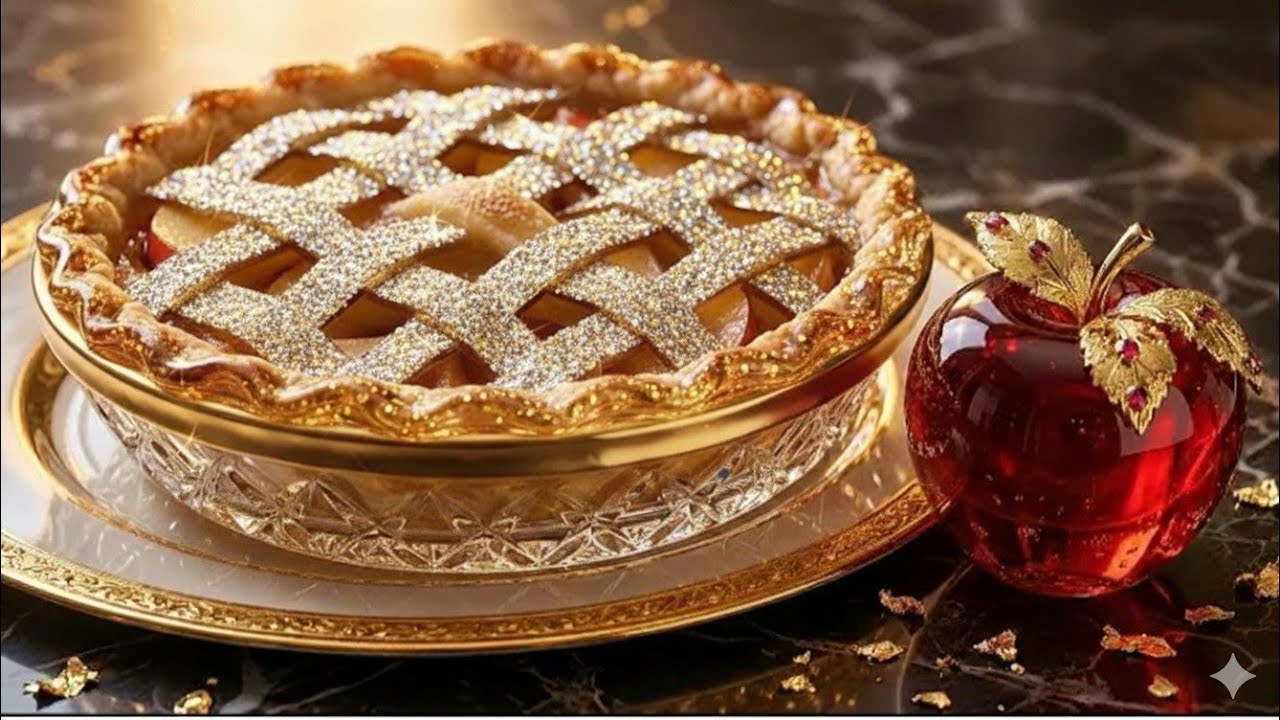 I Made America’s Classic Apple Pie Entirely from Glass 🤯 ASMR Cooking Illusion