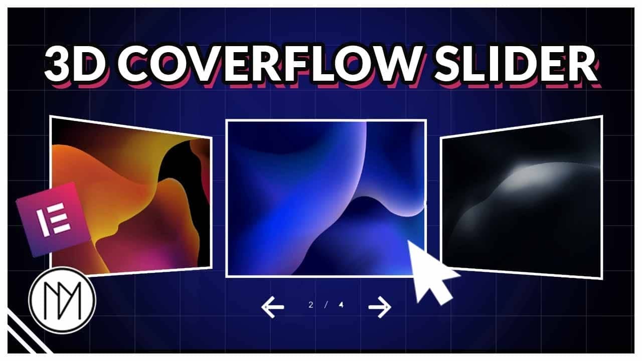 Удивительный 3D-слайдер Coverflow &mdash; обучающий урок по Elementor и SwiperJS (бесплатный шаблон)