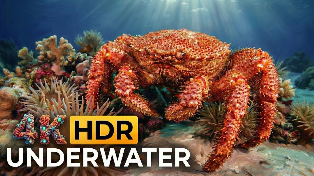 Peaceful Marine Life | Relaxing Piano with Ocean Creatures