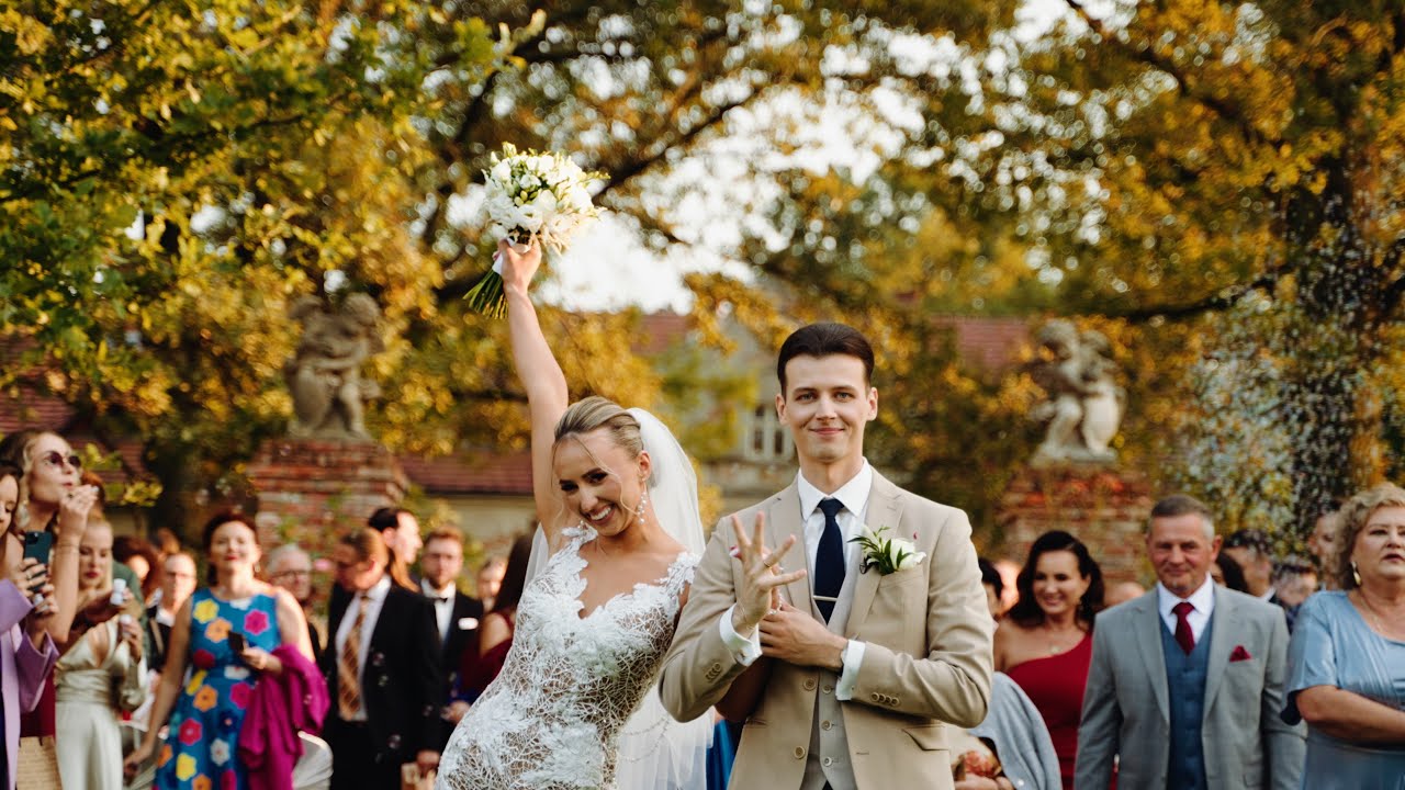 Zakochani Natalia i Łukasz💍✨// Ślub plenerowy jak z bajki // Żabi Dwór // Teledysk ślubny