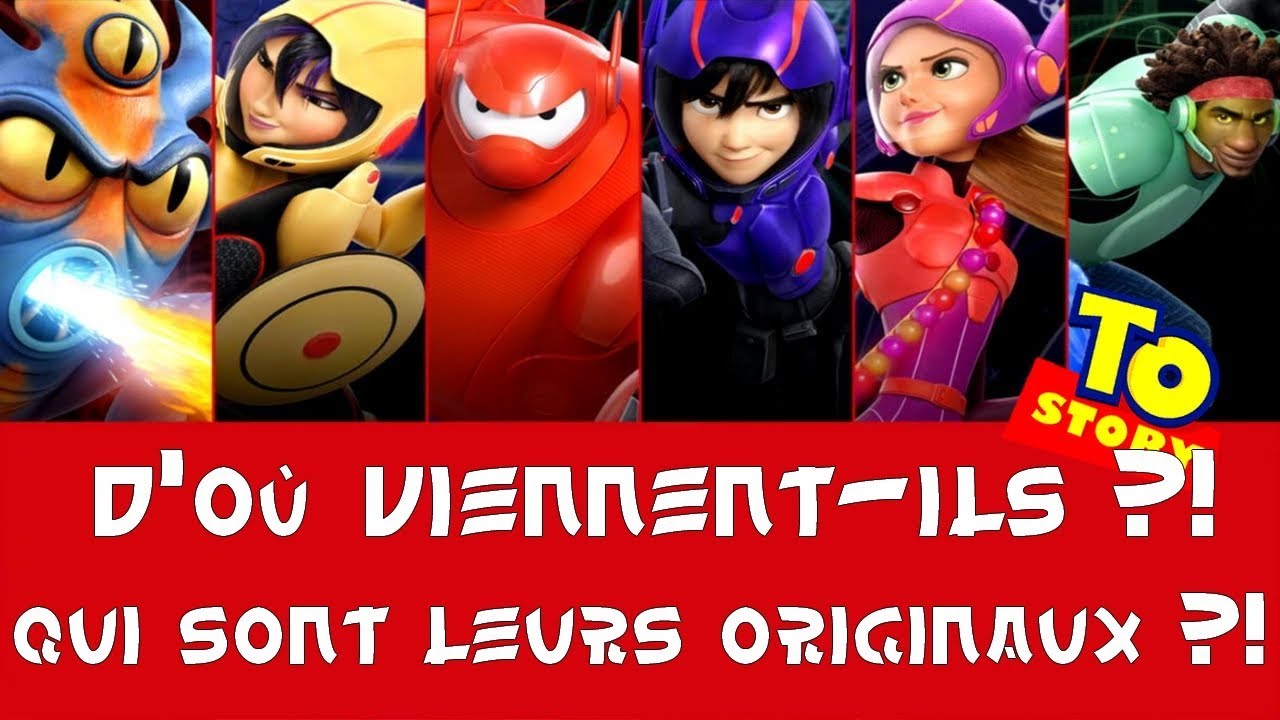 Les Vrais Big Hero 6 - Leur origines !