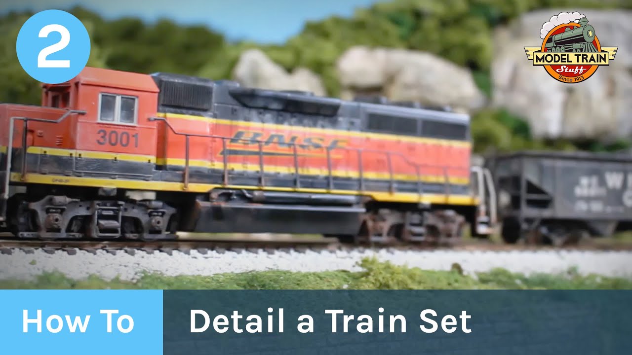 How To: Detail your train set (Part 2 - Stock (Cont) & locomotive)