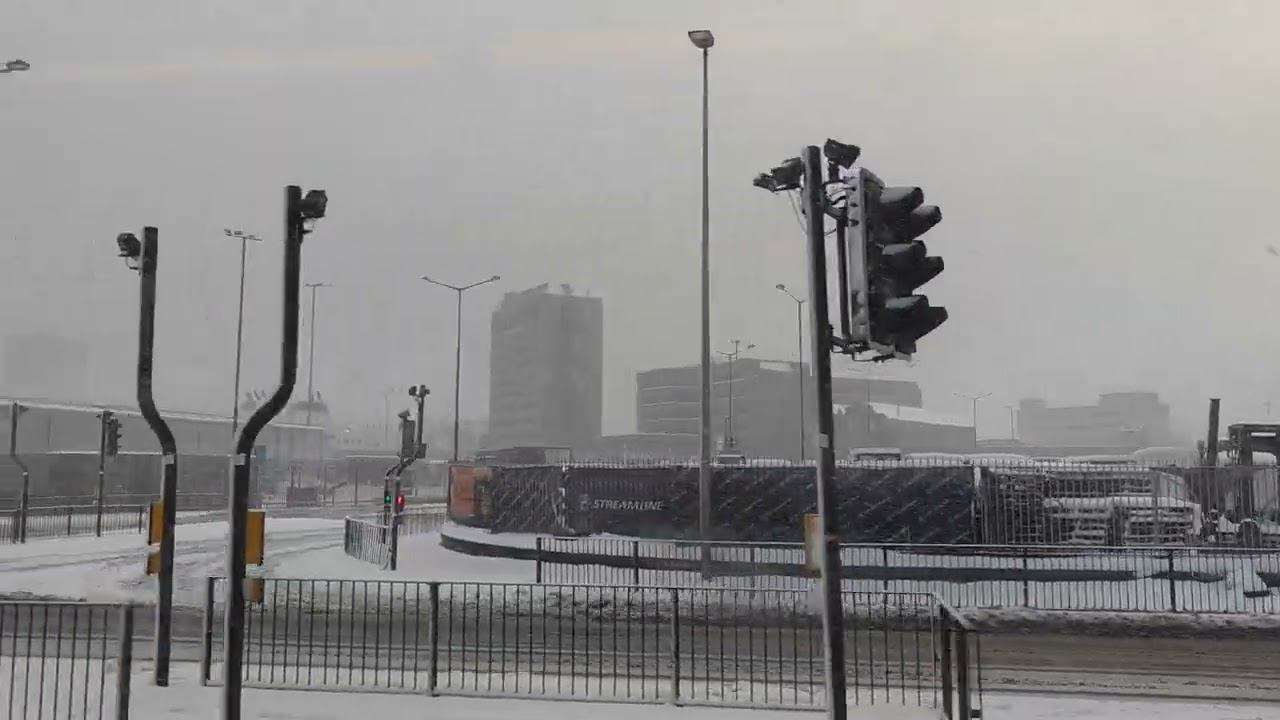 The last snow day? We'll see 4/1/26 #Aberdeen #Scotland