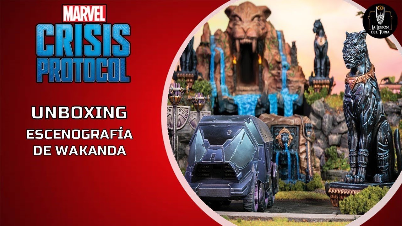 MARVEL Crisis Protocol: Unboxing: Escenografía Wakanda