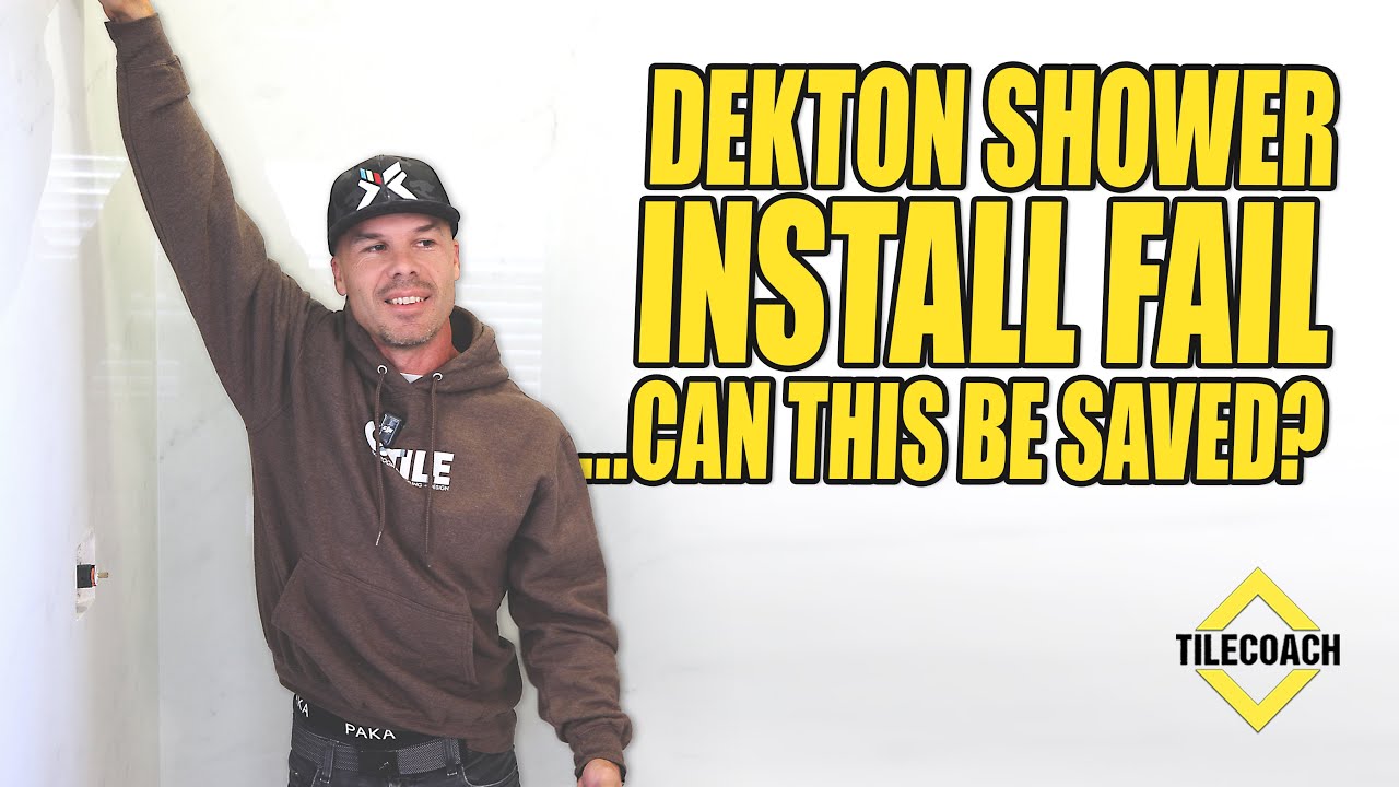 Установка душа Dekton НЕ удалась — можно ли это СПАСТИ???
