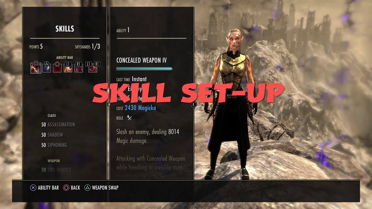 ESO Bomb Build (ClockWork City) - Magicka NightBlade