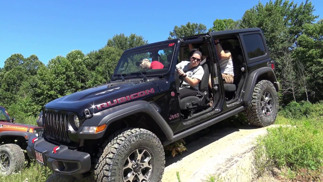 Jeep JL Rubicon out at Southington Offroad Park SOR July 2018