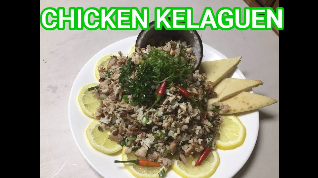 Guam’s Famous Chicken Kelaguen the authentic way