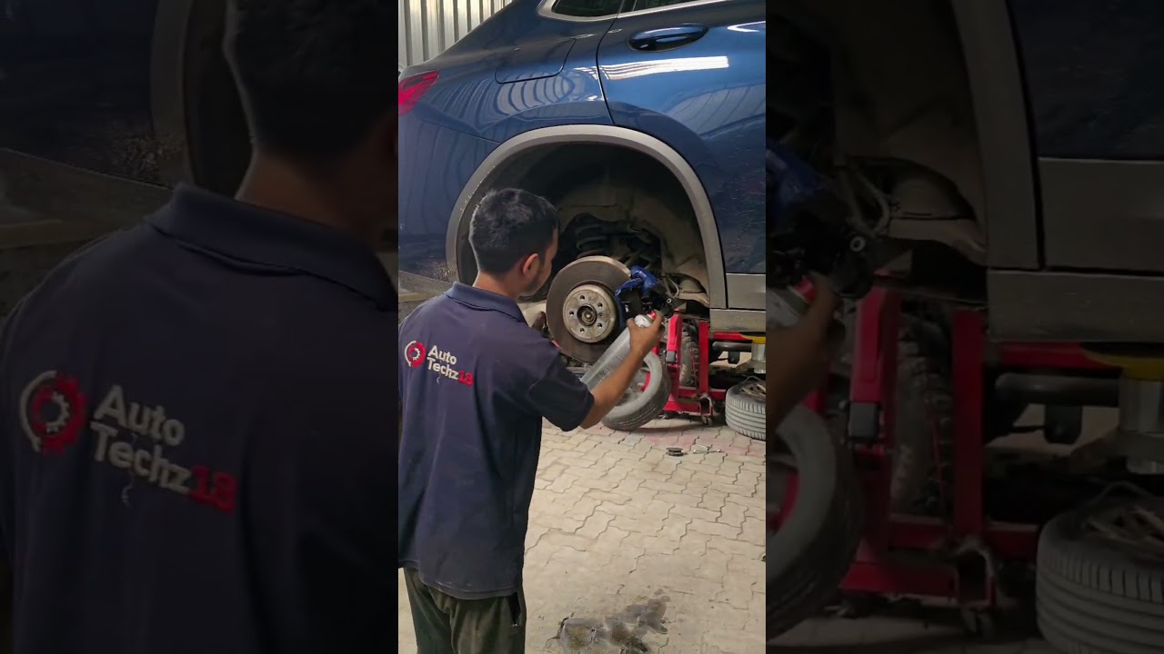 BMW X4 Brake Pad and Brake Disc Cleaning #bmwx4 #wurth #spray #brakecleanmafia