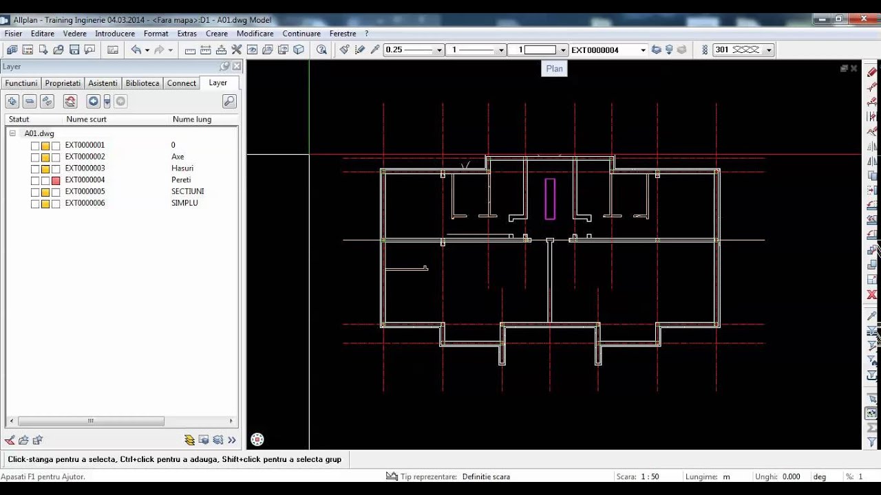 Arhitectura pentru Allplan Inginerie partea 1