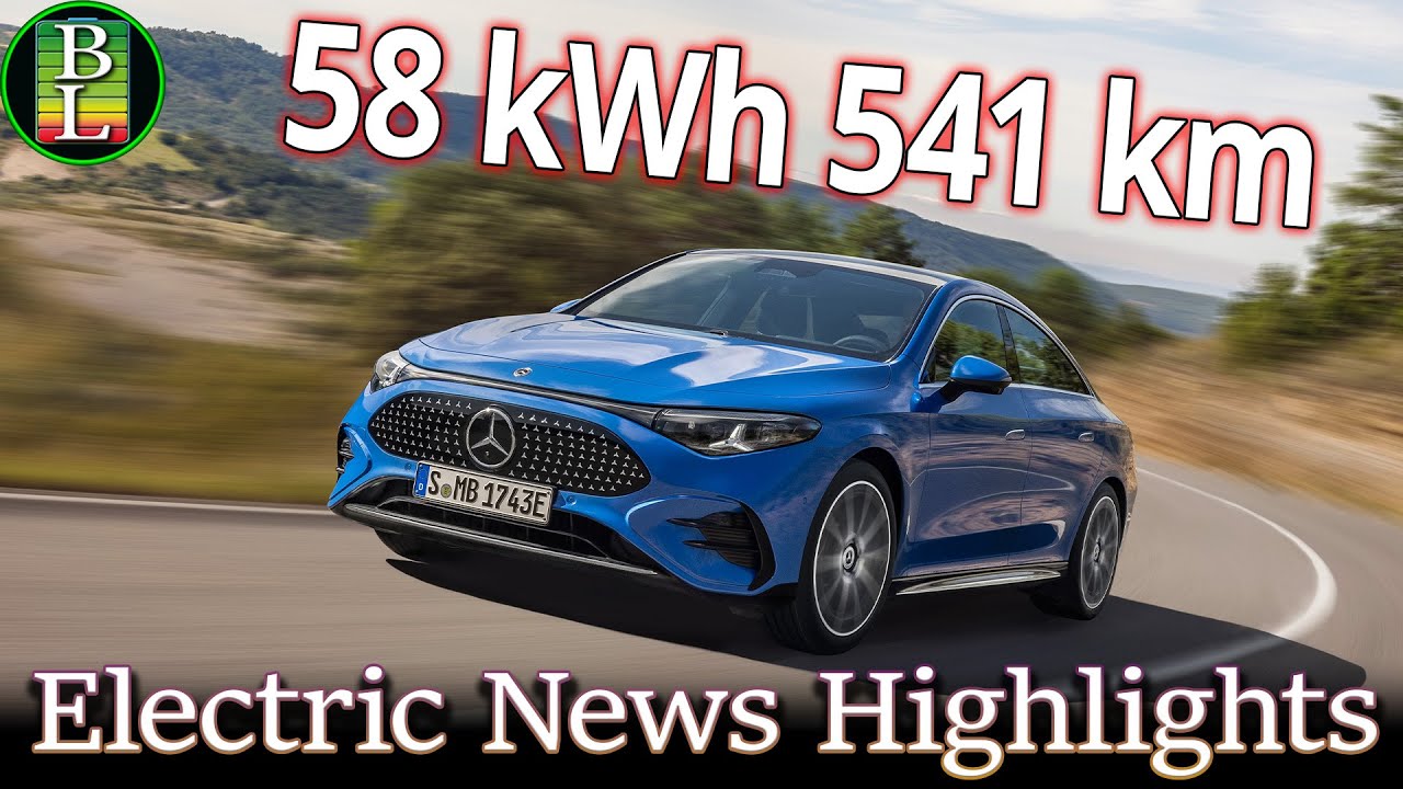 ENH - New Nissan Leaf, base Mercedes CLA & Wireless Charging Road!