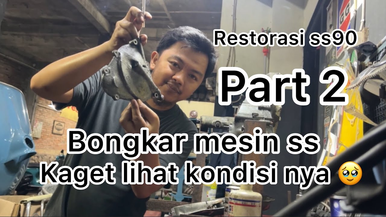 Restorasi Vespa ss90 part 2