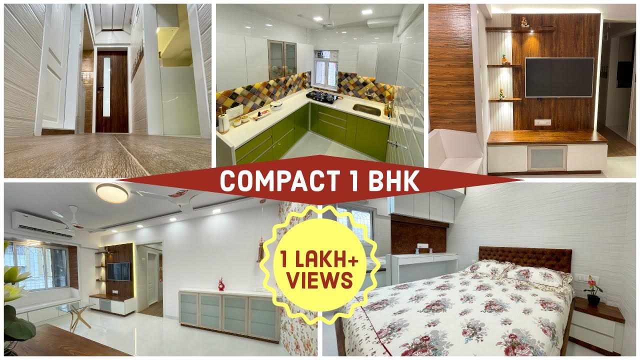 1 BHK Interior Design | Mumbai 2021 | The Architect By Saumil Mehta