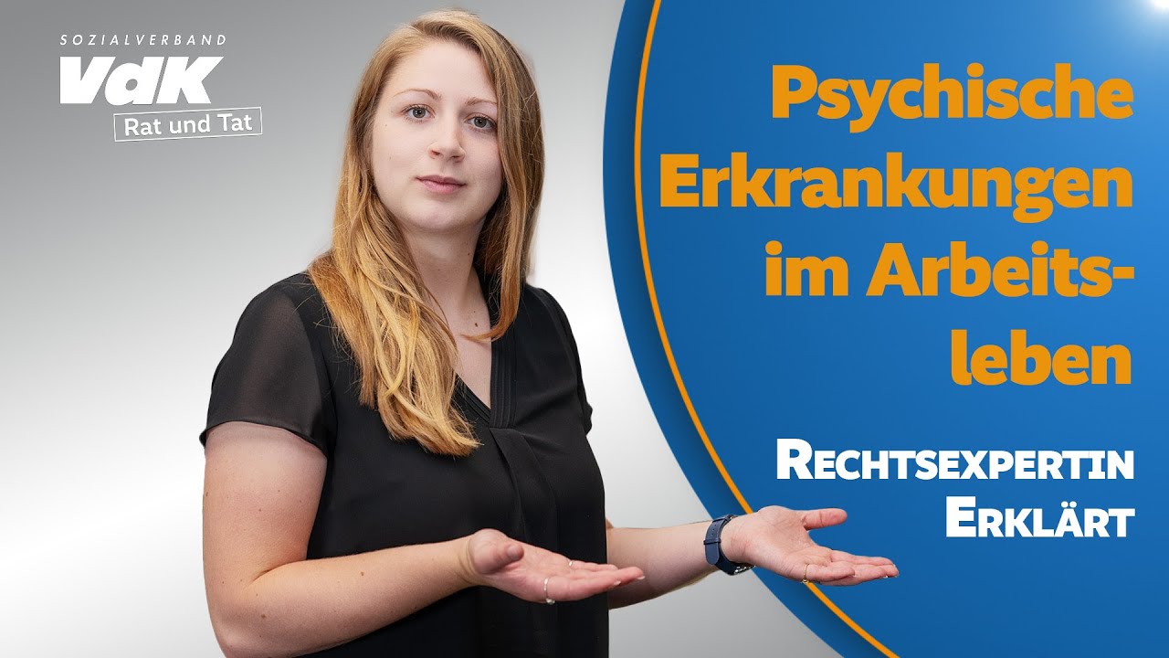 Psychische Erkrankungen im Arbeitsleben | Rat und Tat - Rechtsexpertin erklärt