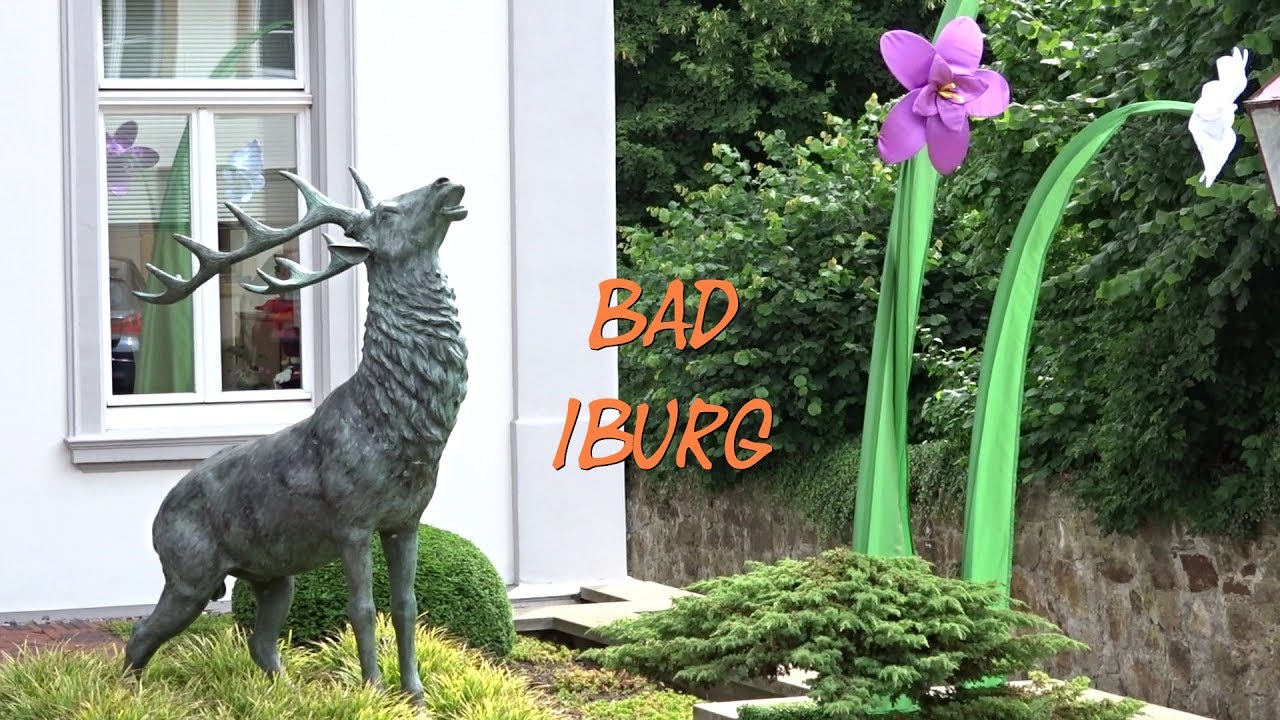 STADT BAD IBURG  mit SCHLOSS IBURG