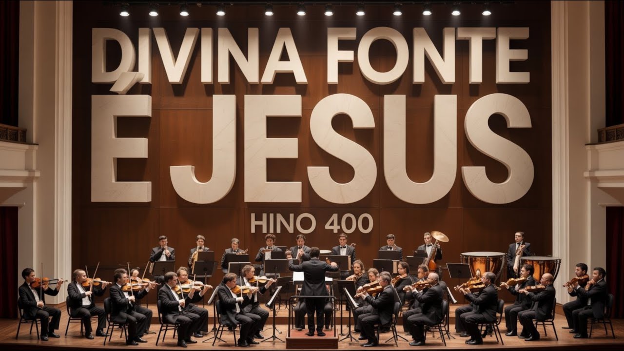 DIVINA FONTE É JESUS | HINO 400 (Orquestra Emaús)