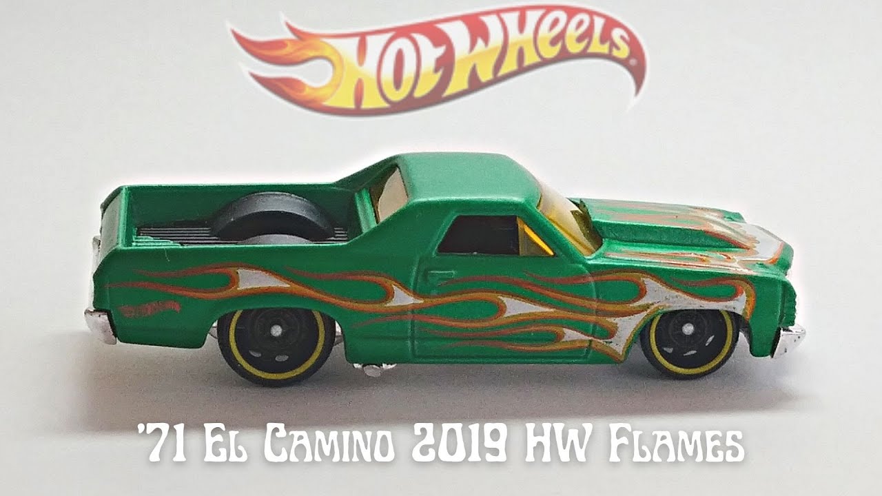 '71 El Camino 2019 HW Flames [FYC40]