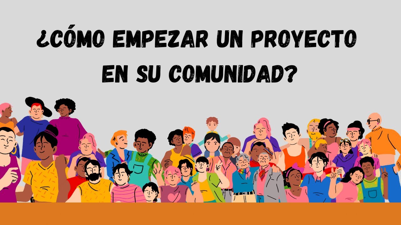 Construir un PROYECTO COMUNITARIO en nuestras colectividades.