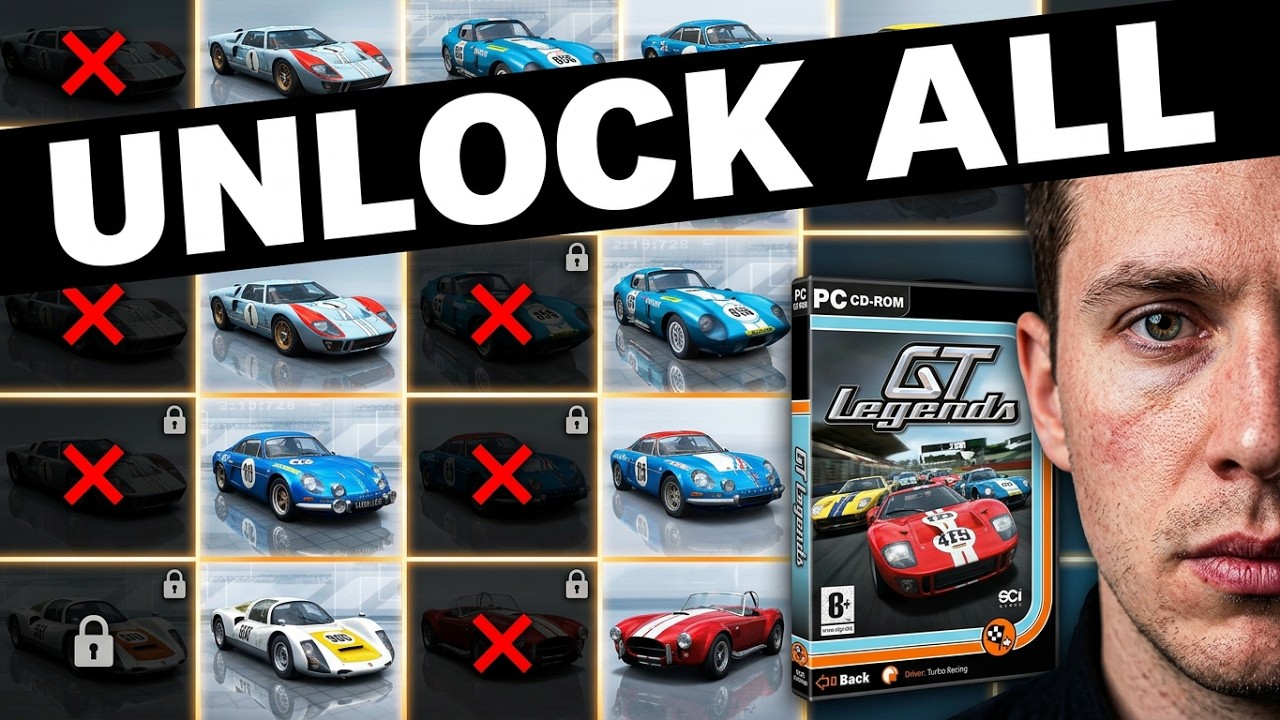 GT Legends Guide: How to Unlock All Hidden Cars and Tracks (Full Tutorial)