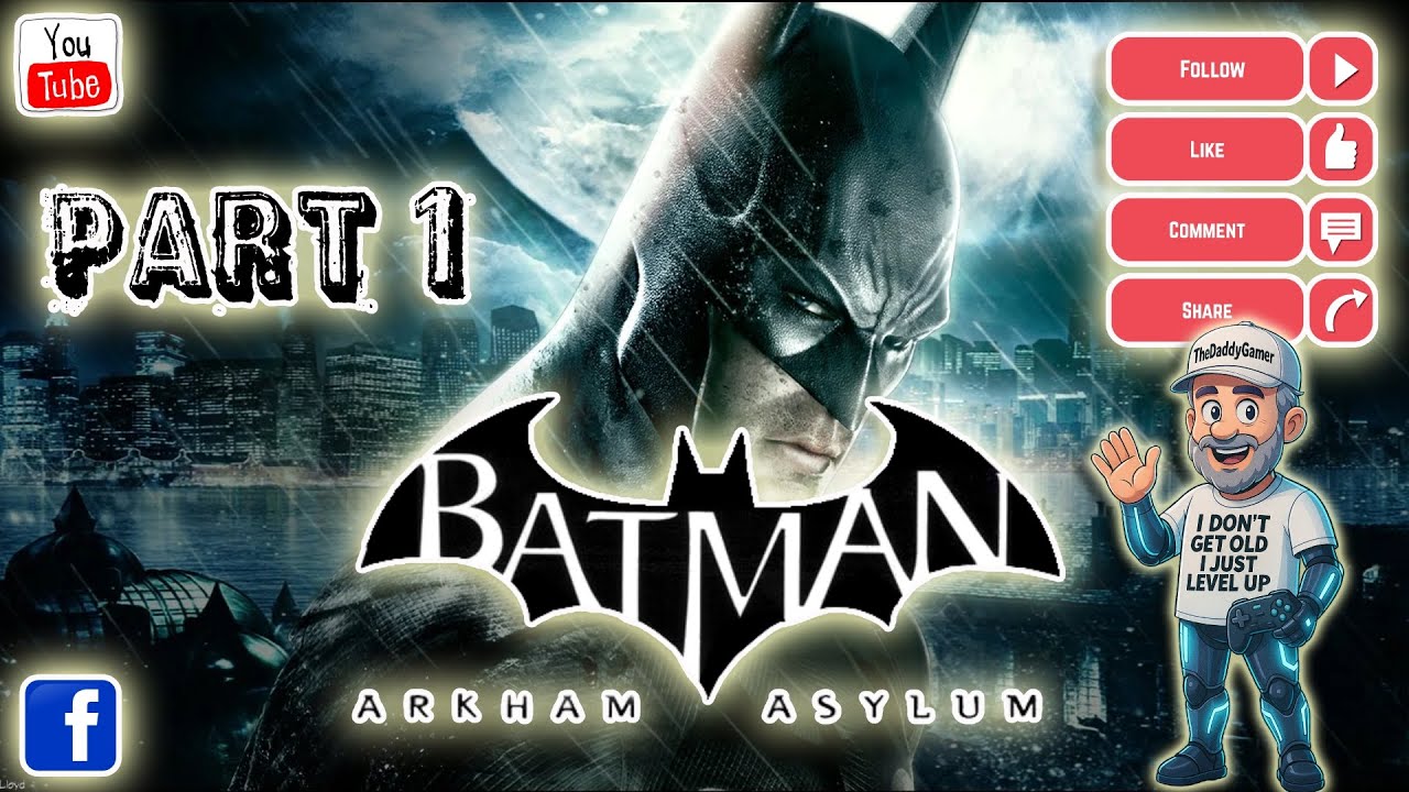 DADDY AZ ÉJSZAKA LOVAGJA...BATMAN MARATON...Batman Arkham Asylum 