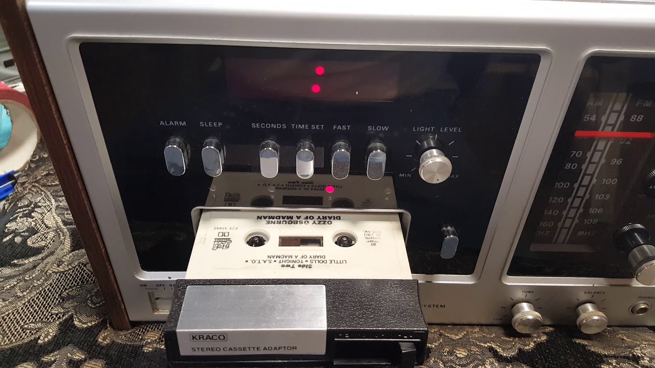 Kraco 8 Track Cassette Adapter Audio Test