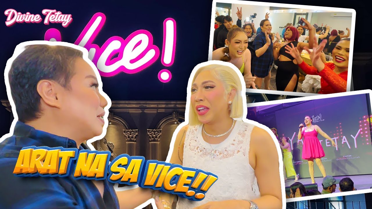 ANG MGA KAGANAPAN SA GRAND OPENING NG VICE COMEDY CLUB!! | DIVINE TETAY