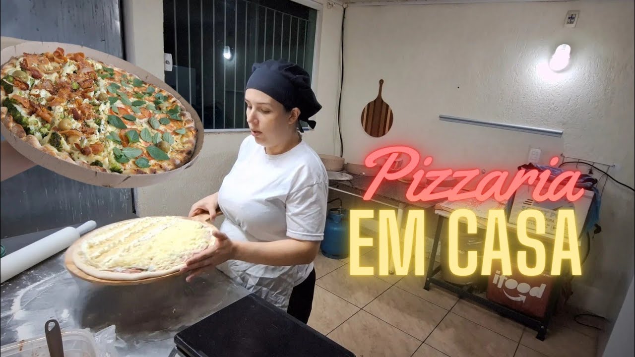 FAZENDO PIZZAS EM CASA PARA VENDER I PIZZARIA DELIVERY #365