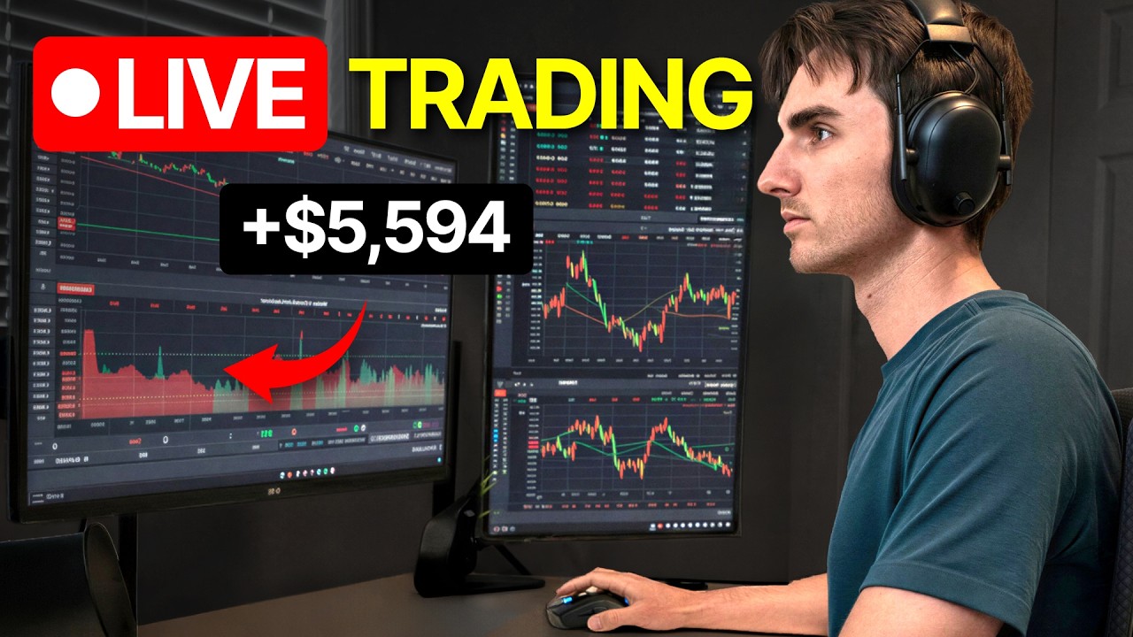 🔴Live Day Trading - Market At A Major Decision Point