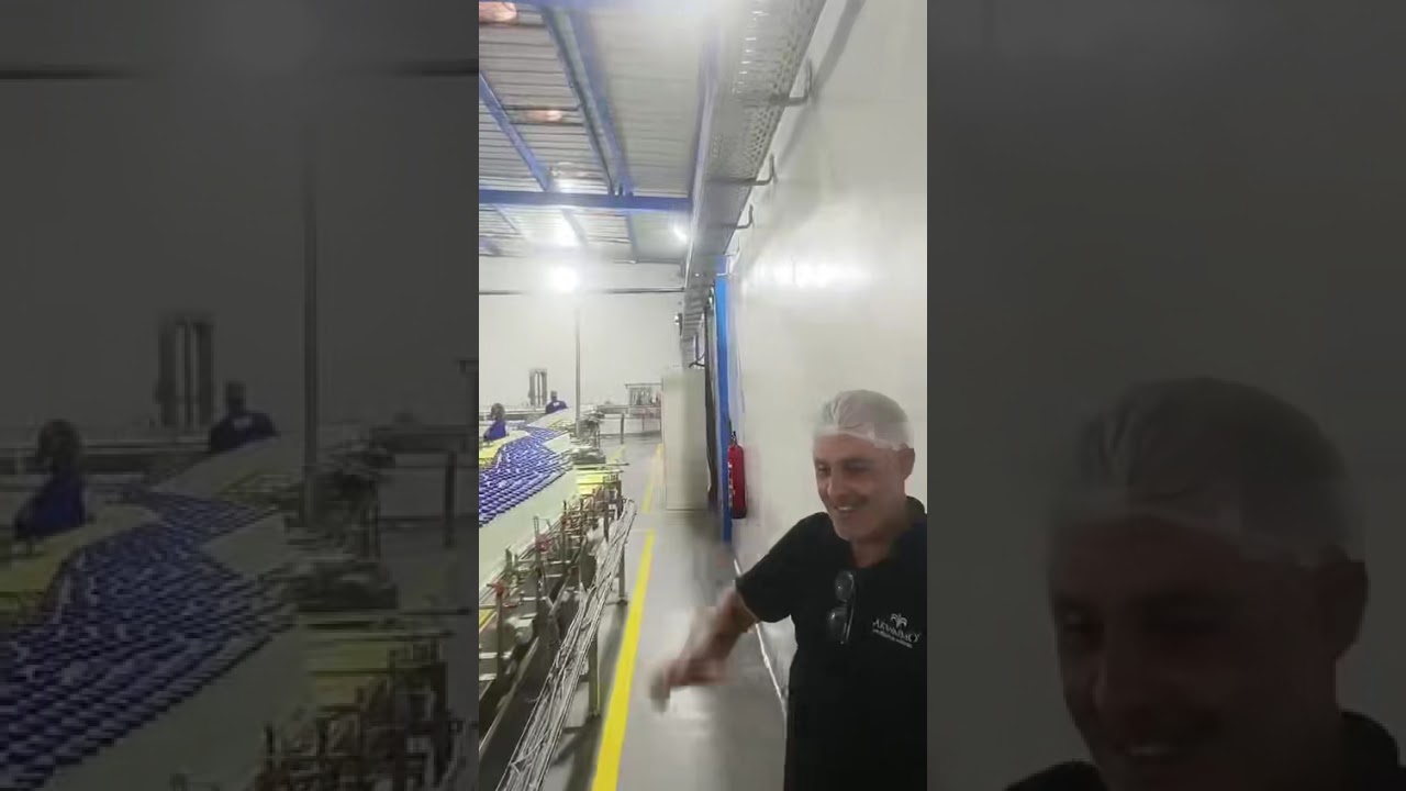 Turnkey project full automatic 600ml bottled water production line runnig in Côte d'Ivoire
