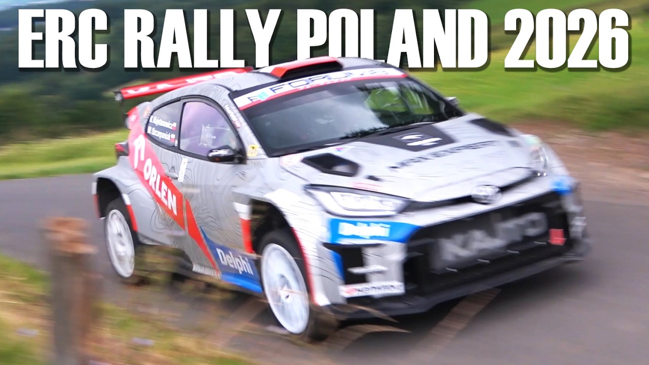 ERC Rajd Polski 2026 - Testy Cisownica (Kajto, Butyński)
