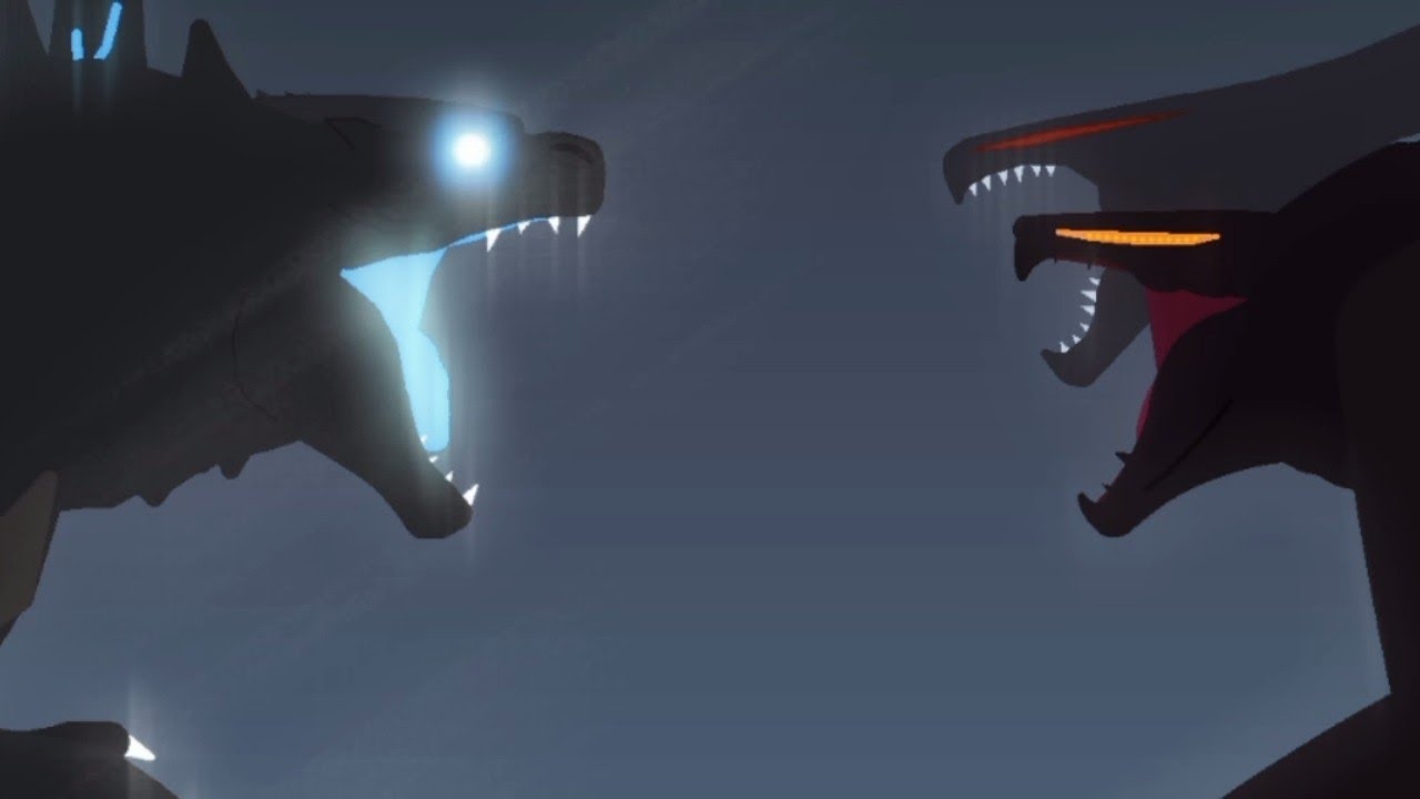 Godzilla 2014 Animation Godzilla Vs Mutos Battle Stick Nodes