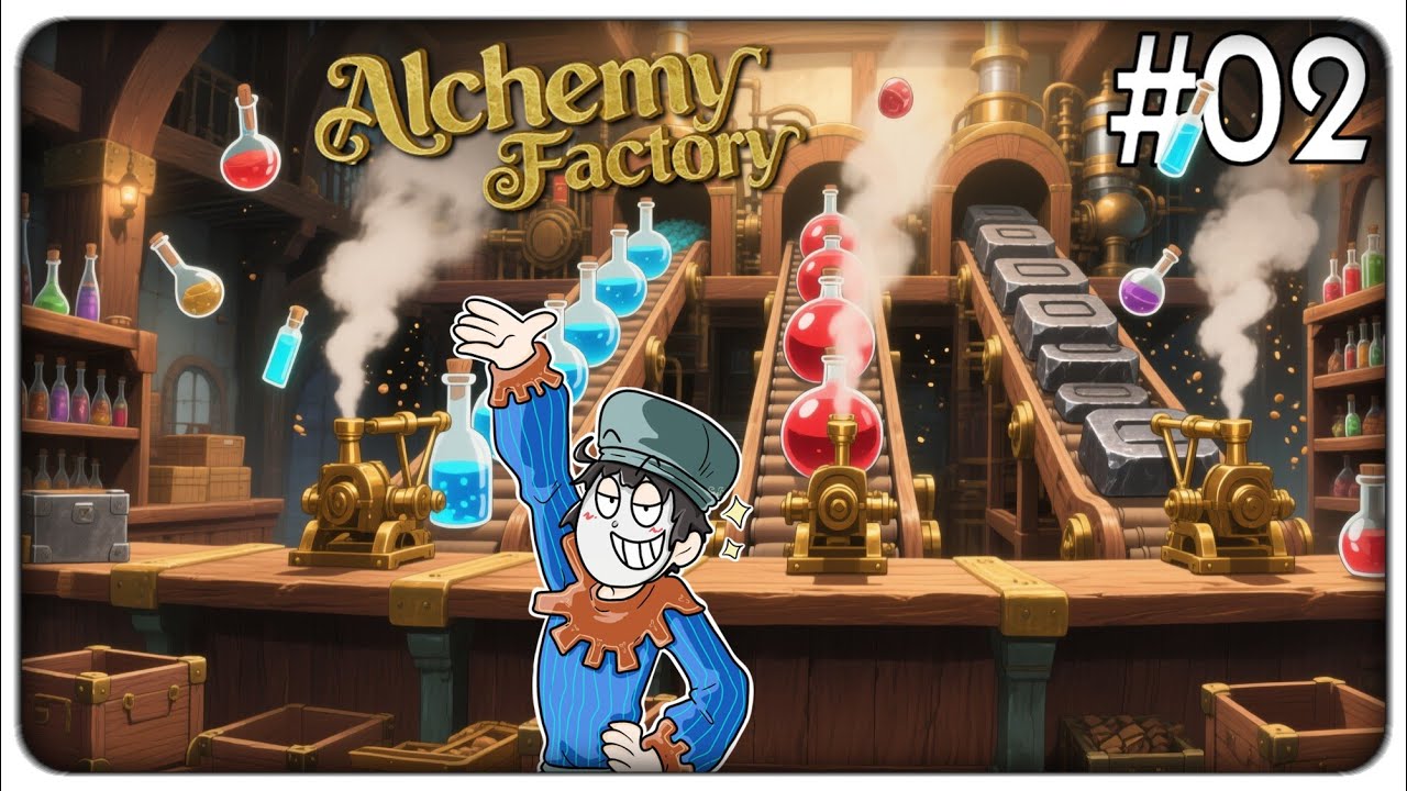 SCIOGLIAMO IL FERRO E RIEMPIAMO GLI STAND DEL NEGOZIO CON LE... CATAPULTE? | Alchemy Factory - ep.02