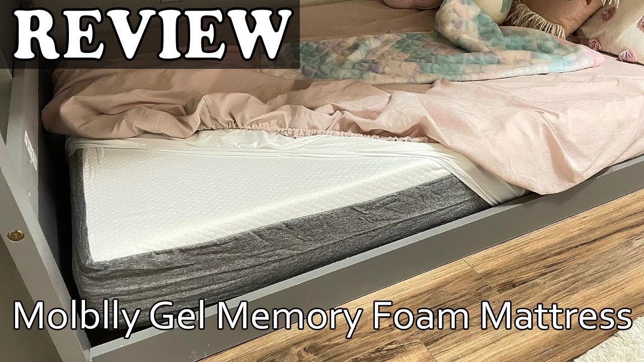 Molblly 12 inch Gel Memory Foam Mattress - Unboxing & Review