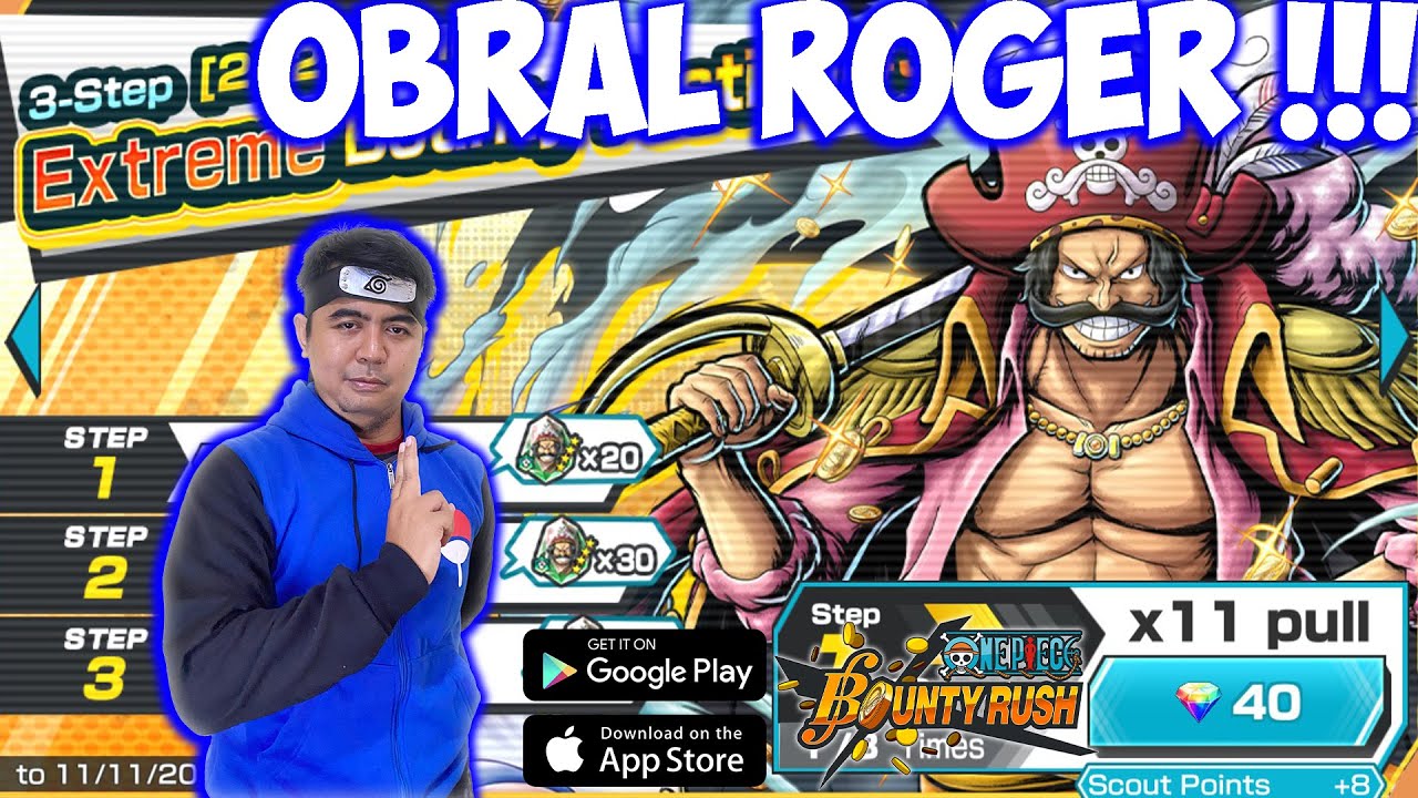 EX Paling Worth 🔥🔥- Gacha 700 RD Dapat Roger Meta Abadi - One Piece Bounty Rush