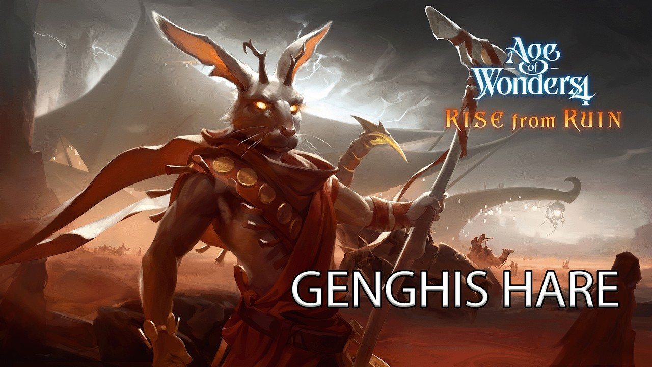 Age of Wonders 4 Rise of ruin! Taking over the world as Bunnies!
