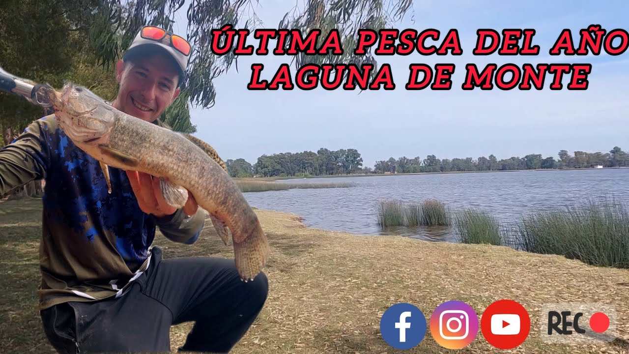 ULTIMO VIDEO DEL AÑO , LAGUNA DE MONTE 🎣