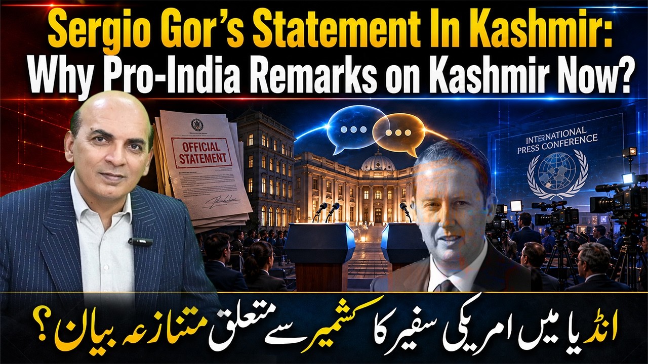Sergio Gor's Kashmir Bombshell: Why Trump's Envoy Called it 