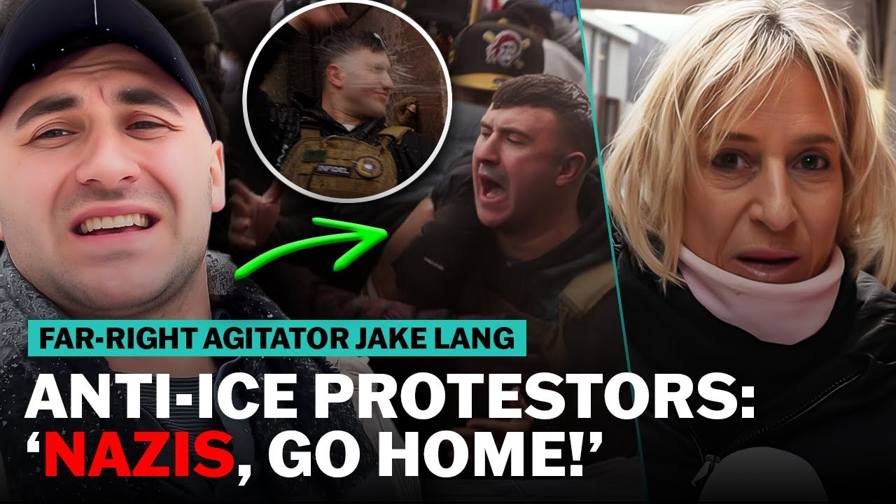 Watch the far-right rebel Jake Lang get CHASED out of Minneapolis