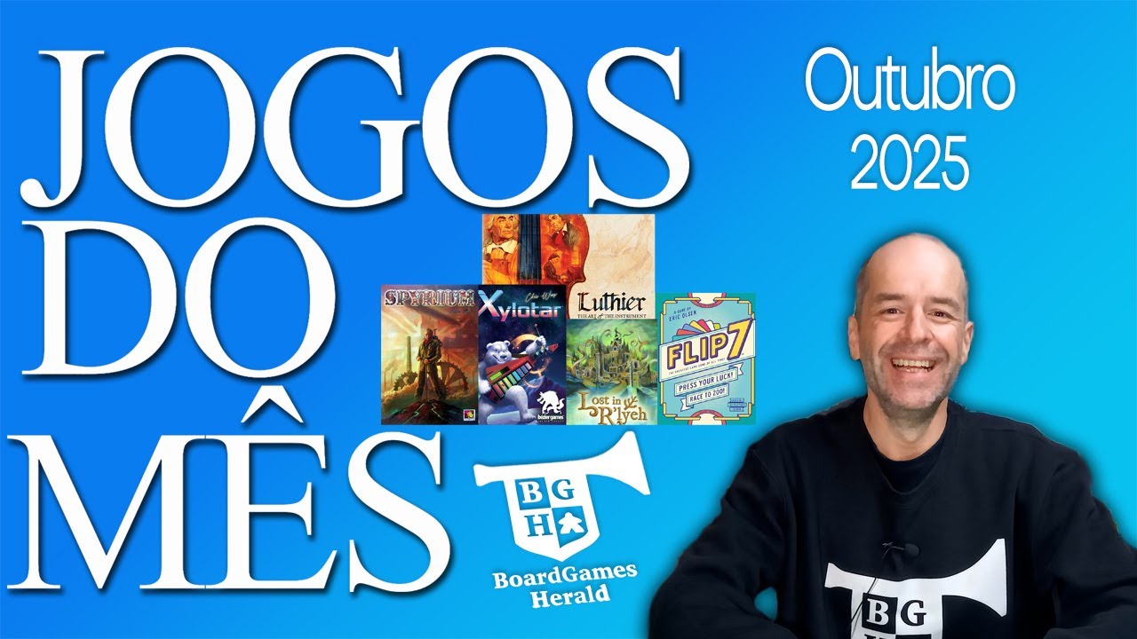 Jogos do Mês - Outubro 2025