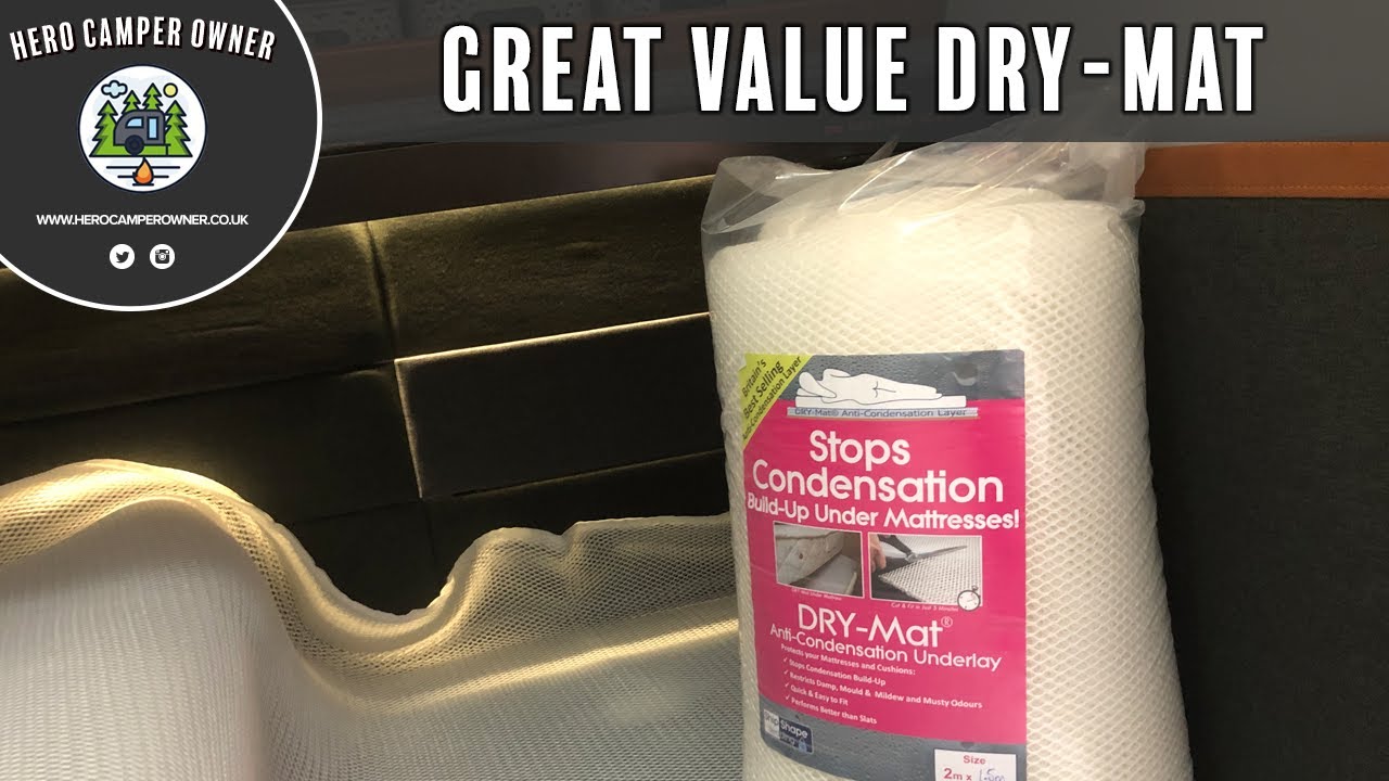 Dry Mat Condensation Mattress from Ship Shape - Great for a roof top tent, caravan, boats and more