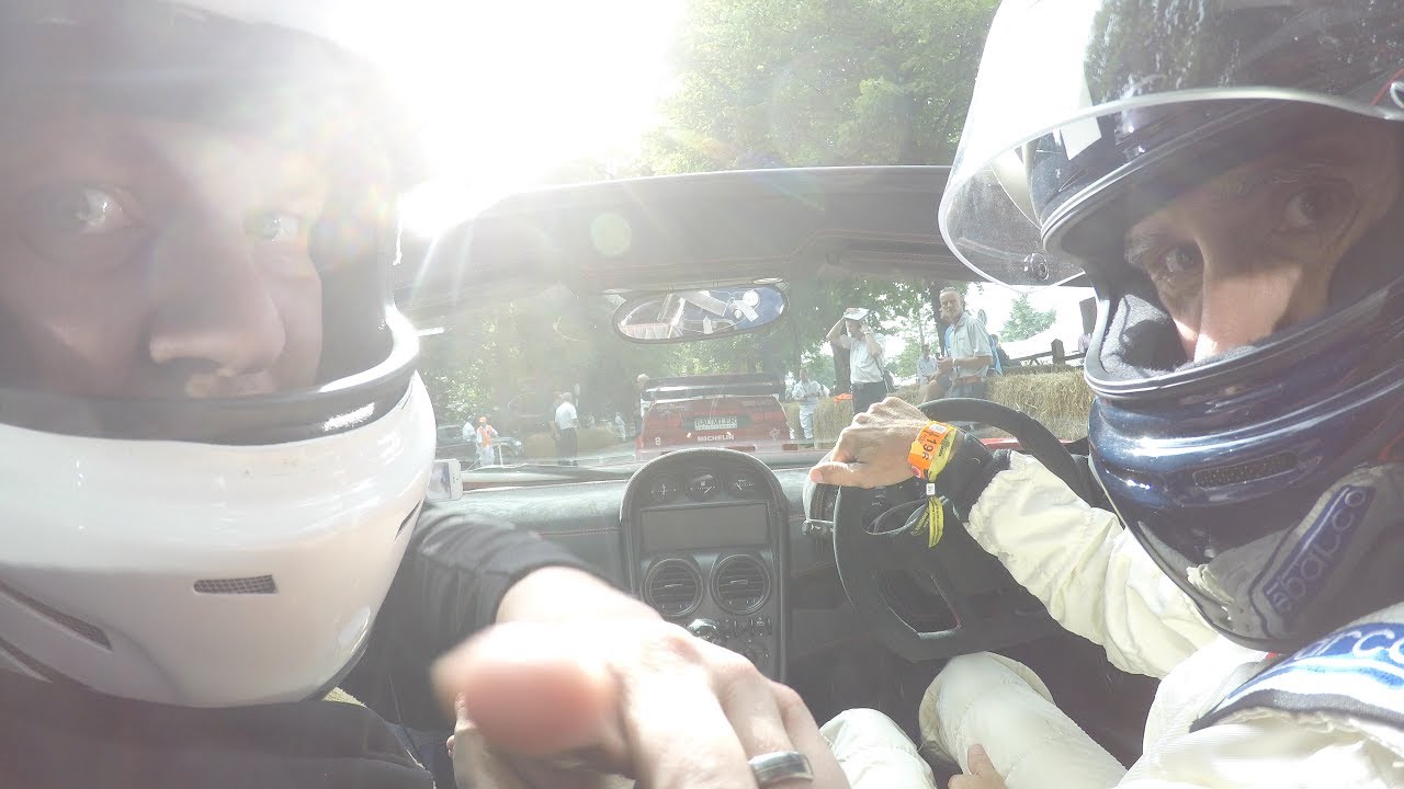 Up the Hill with Damon Hill - Noble M600 Speedster - Goodwood Festival of Speed 2017