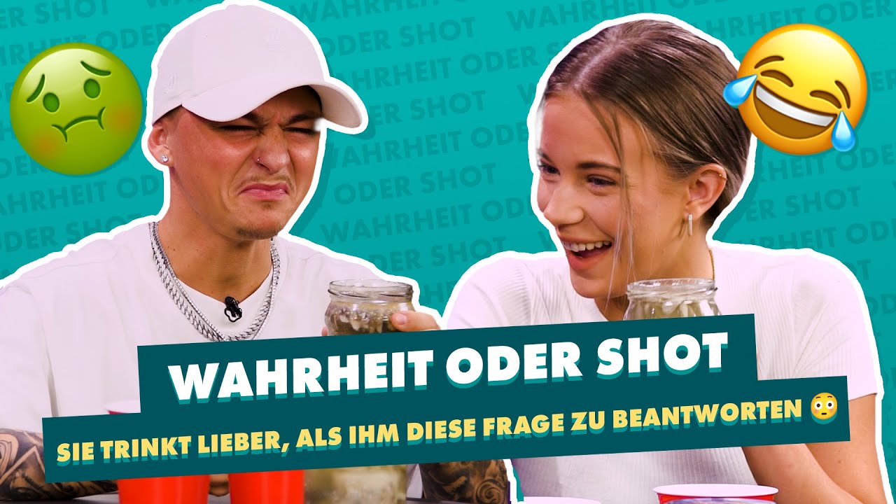 Rollmops Wasser trinken? 🤮 SneezyGonzales und Freundin Celine bei WAHRHEIT oder SHOT | WISSTIHRNOCH?