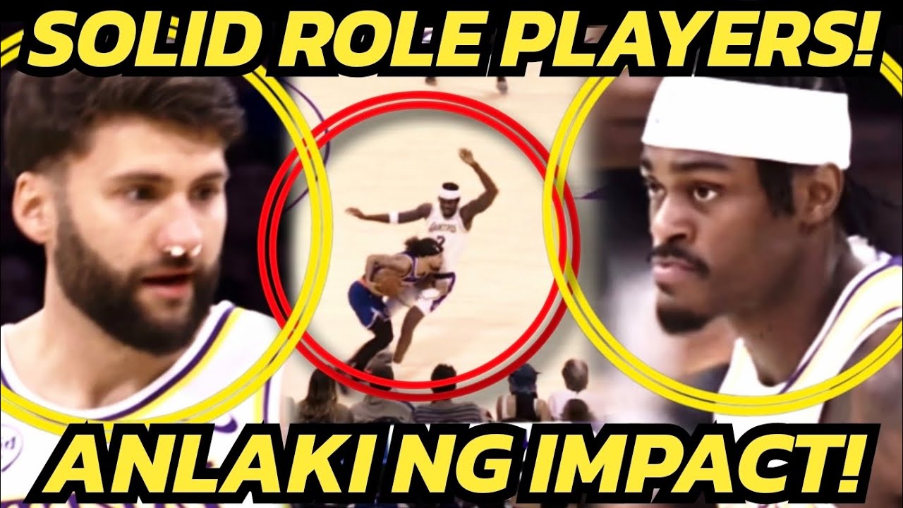 WOW! Grabeng LAKI NG IMPACT ng ROLE PLAYERS ng Lakers! Maxi KLEBER at  VANDO! Solid HUSTLE PLAYS!