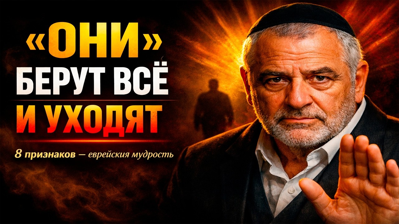 Еврейская мудрость: 8 типов людей от которых нужно держаться подальше