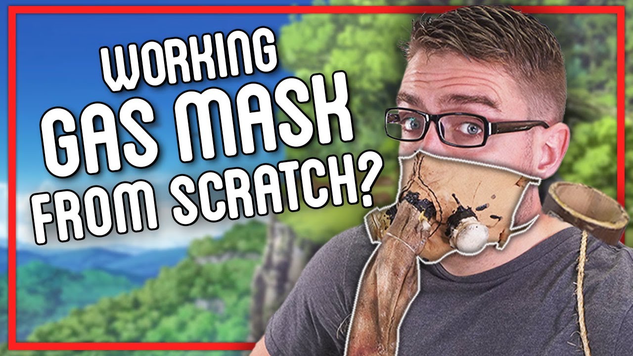 Making Dr. Stone Gas Mask From SCRATCH w/ @Louis Weisz