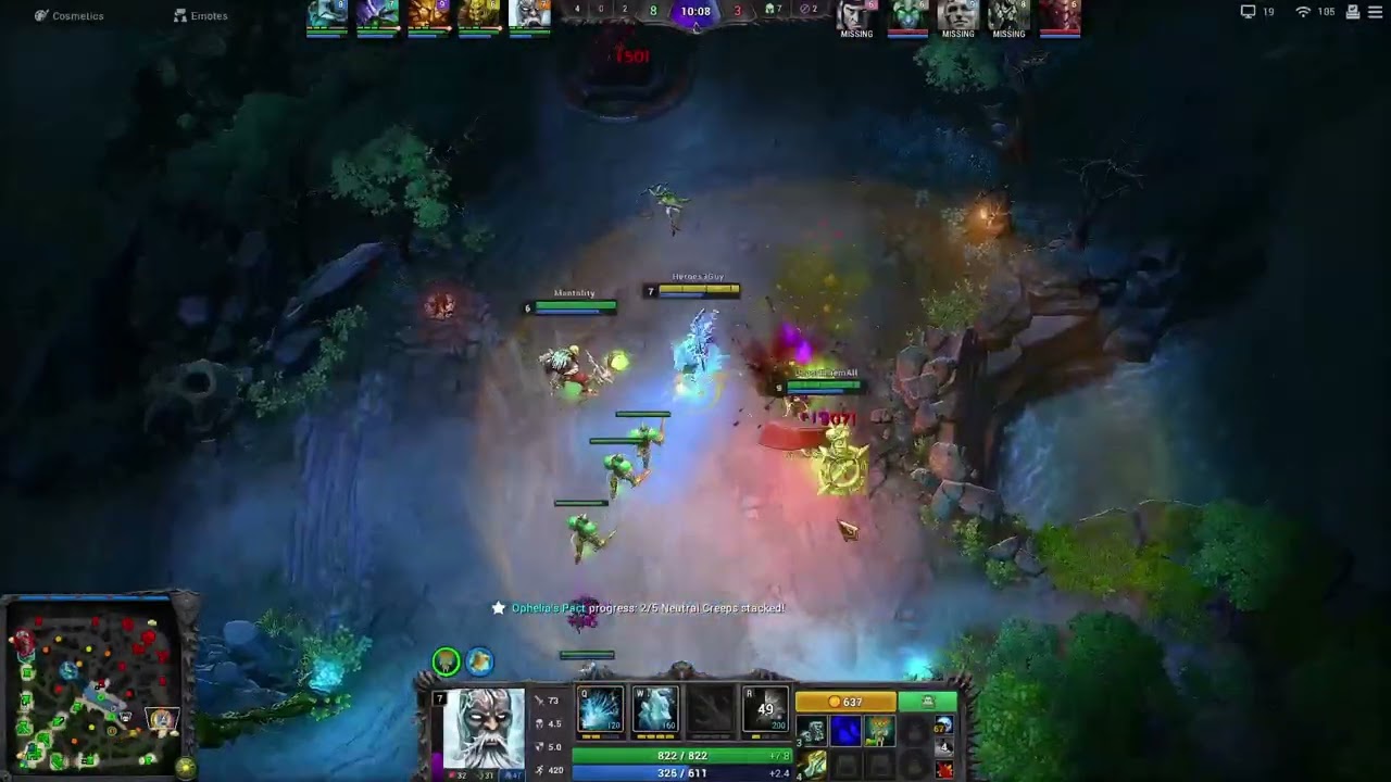 Heroes of Newerth Reborn Live Stream: Glacius