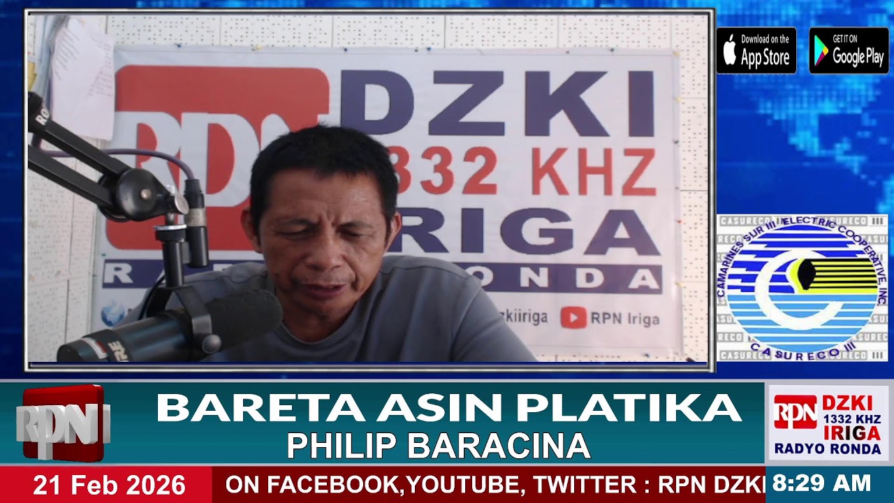 BARETA ASIN PLATIKA| FEBRUARY 21, 2026